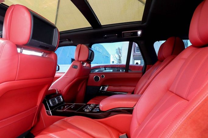 Подержанный Land Rover Range Rover Long IV, 5.0 л, 2015 в Дубае от Linda Cars Белый цвет. GCC | AUTO.AE