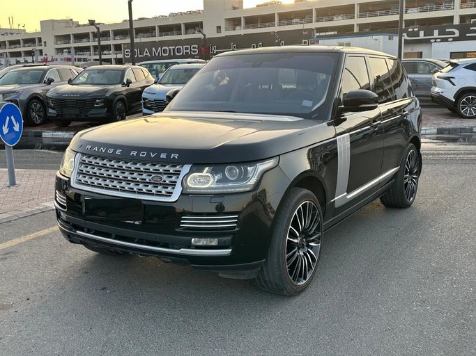 Подержанный Land Rover Range Rover P510 IV, 5.0 л, 2016 в Дубае от Alhamd Motors Черный цвет. GCC | AUTO.AE