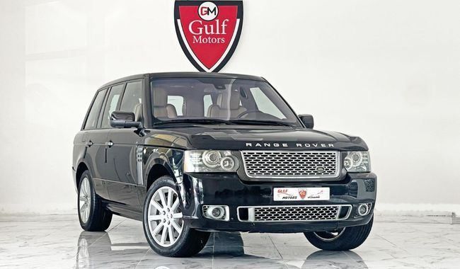 Подержанный Land Rover Range Rover Supercharged III Рестайлинг 2, 5.0 л, 2011 в Дубае от Gulf Motors Черный цвет. GCC | AUTO.AE