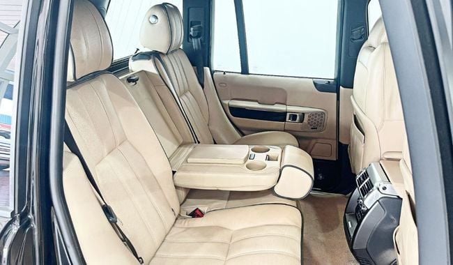 Подержанный Land Rover Range Rover Supercharged III Рестайлинг 2, 5.0 л, 2011 в Дубае от Gulf Motors Черный цвет. GCC | AUTO.AE