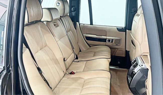 Подержанный Land Rover Range Rover Supercharged III Рестайлинг 2, 5.0 л, 2011 в Дубае от Gulf Motors Черный цвет. GCC | AUTO.AE