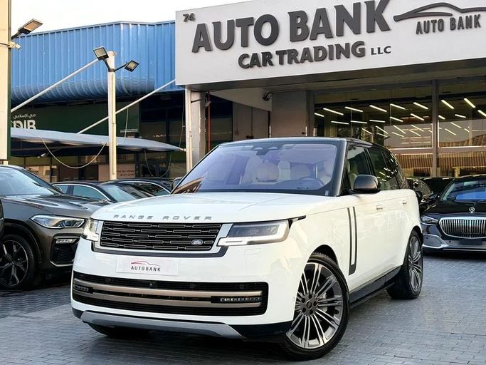 Used Land Rover Range Rover P400 MHEV V, 3.0 l, 2023 in Dubai by Auto Bank Motors, White color. GCC Specs | AUTO.AE