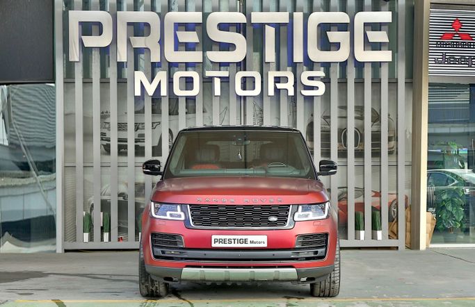 Used Land Rover Range Rover SV IV Facelift, 5.0 l, 2019 in Dubai by Prestige motors, Red color. Other | AUTO.AE