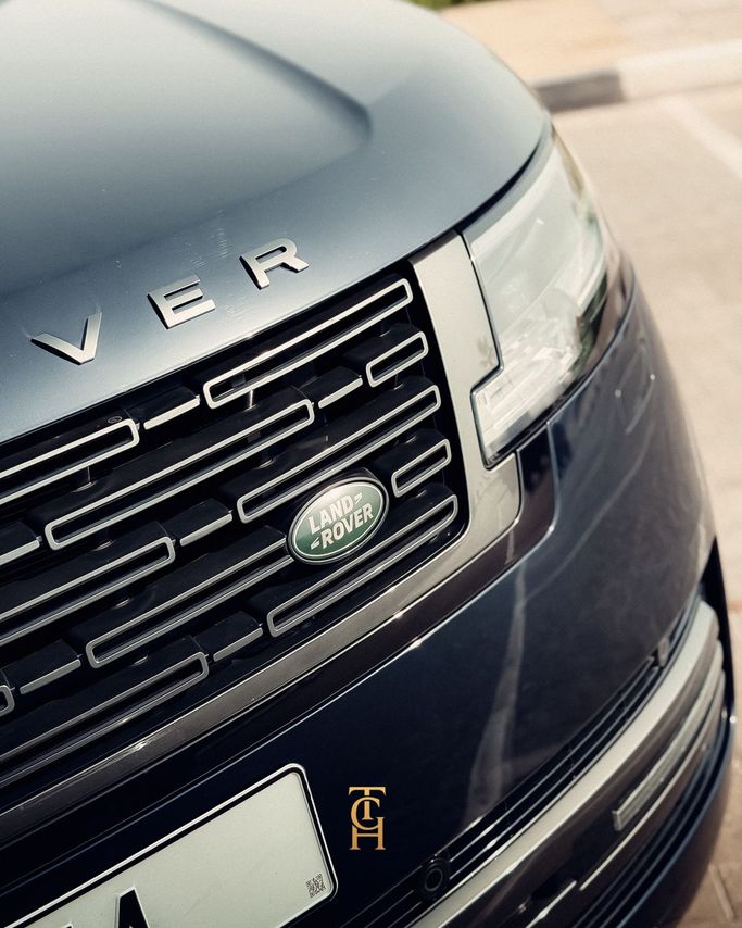 Used Land Rover Range Rover P400 MHEV LONG V, 3.0 l, 2023 in Dubai by TCH MOTORS, Navy Blue color. American Specs | AUTO.AE