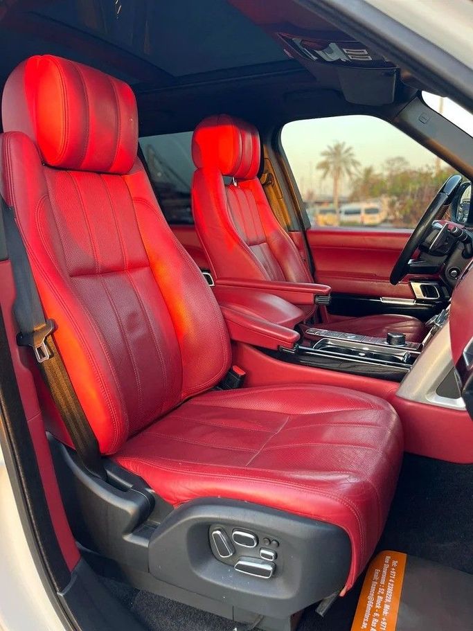 Used Land Rover Range Rover P510 IV, 5.0 l, 2015 in Dubai by 66 Motors, White color. GCC Specs | AUTO.AE