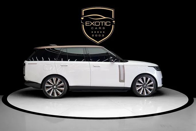Used Land Rover Range Rover P530 MHEV V, 4.4 l, 2023 in Dubai by Exotic Cars, White color. GCC Specs | AUTO.AE