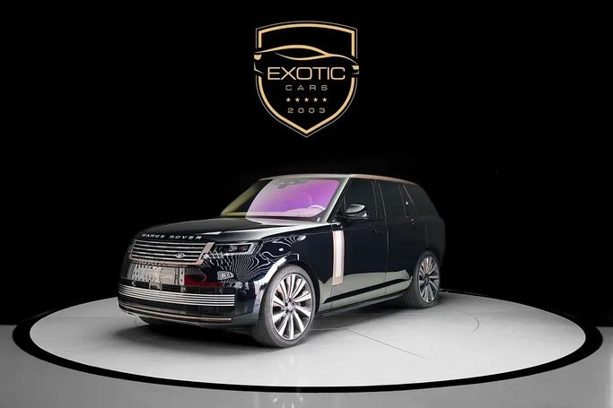 Used Land Rover Range Rover P530 MHEV V, 4.4 l, 2023 in Dubai by Exotic Cars, Black color. GCC Specs | AUTO.AE