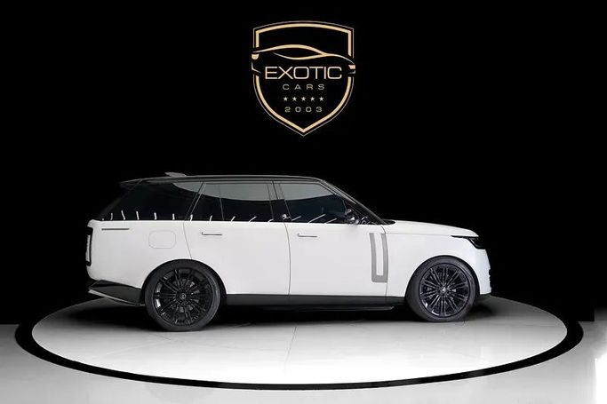 Used Land Rover Range Rover P530 MHEV V, 4.4 l, 2023 in Dubai by Exotic Cars, White color. GCC Specs | AUTO.AE