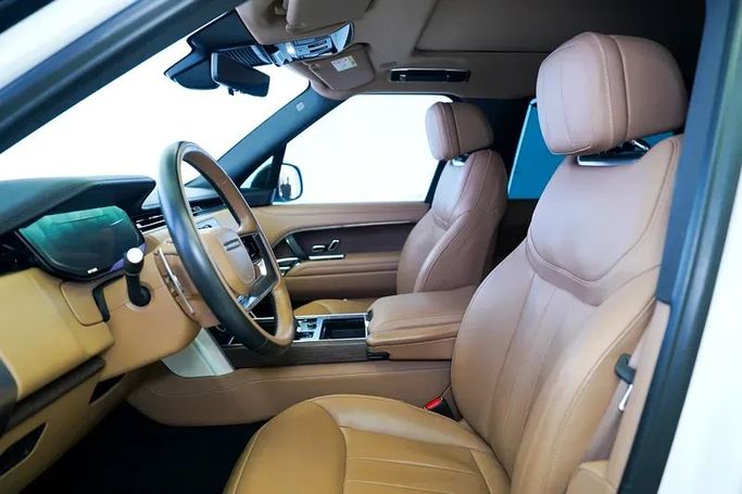 Used Land Rover Range Rover P530 MHEV V, 4.4 l, 2023 in Dubai by Exotic Cars, White color. GCC Specs | AUTO.AE