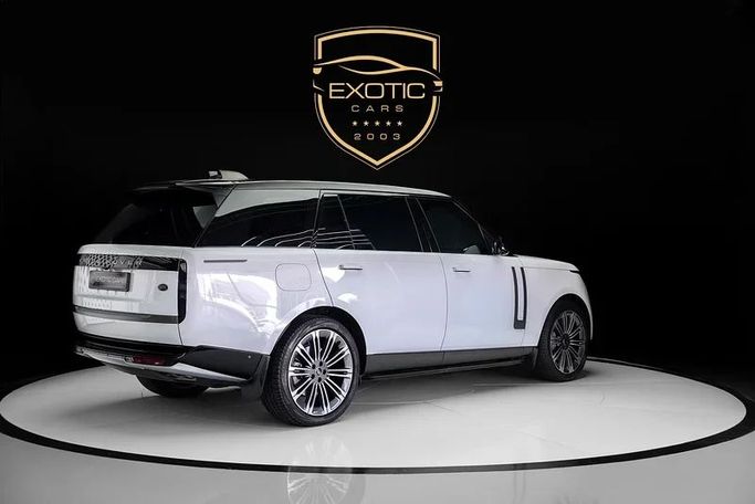 Used Land Rover Range Rover P530 MHEV V, 4.4 l, 2023 in Dubai by Exotic Cars, White color. GCC Specs | AUTO.AE