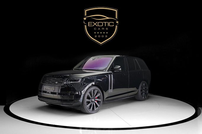 Used Land Rover Range Rover P530 MHEV V, 4.4 l, 2023 in Dubai by Exotic Cars, Black color. GCC Specs | AUTO.AE