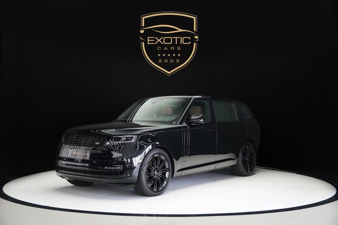 Used Land Rover Range Rover P530 MHEV V, 4.4 l, 2023 in Dubai by Exotic Cars, Black color. GCC Specs | AUTO.AE