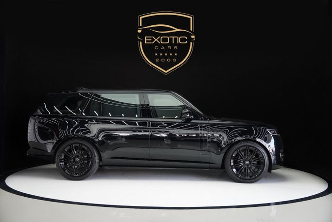 Used Land Rover Range Rover P530 MHEV V, 4.4 l, 2023 in Dubai by Exotic Cars, Black color. GCC Specs | AUTO.AE