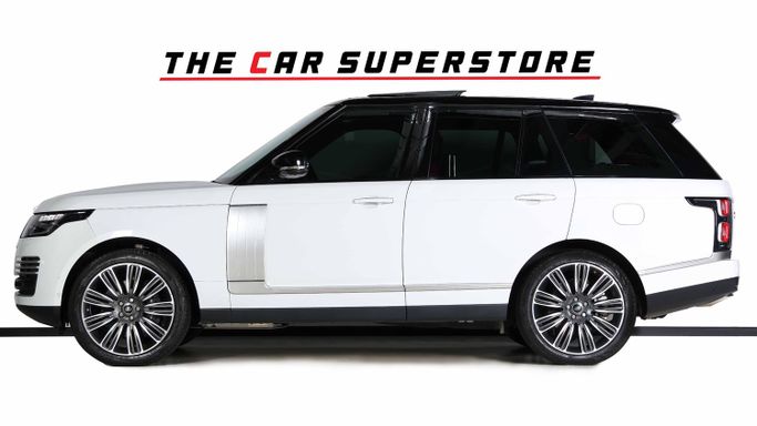 Подержанный Land Rover Range Rover P525 IV Рестайлинг, 5.0 л, 2021 в Дубае от The Car Superstore Белый цвет. Европейская | AUTO.AE
