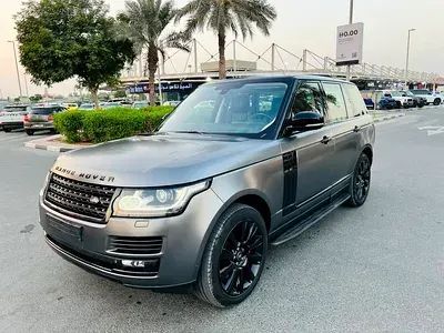 Used Land Rover Range Rover P510 IV, 5.0 l, 2015 in Dubai by First Choice Motors, Grey color. GCC Specs | AUTO.AE