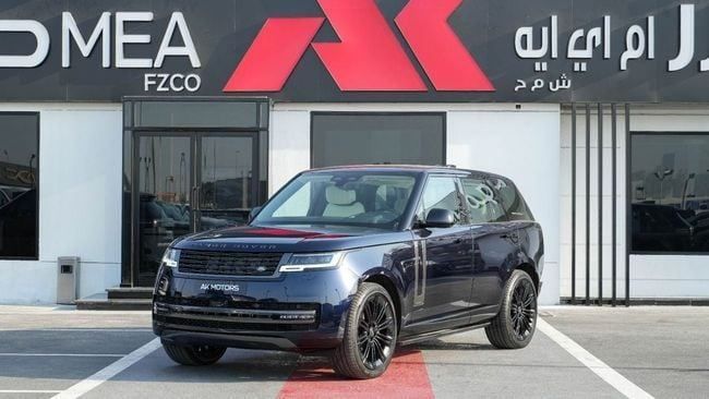 Новый Land Rover Range Rover P400 MHEV V, 3.0 л, 2025 в Дубае от AK Motors MEA Синий цвет. GCC | AUTO.AE