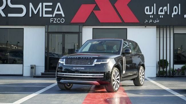 جديدة Land Rover Range Rover P530 MHEV V, 4.4 l, 2025 في في دبي من AK Motors MEA، اللون أسود. مواصفات الخليج | AUTO.AE