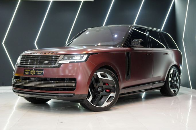 مستعملة Land Rover Range Rover P530 MHEV V, 4.4 l, 2023 في في دبي من Sanam Cars، اللون عنابي. مواصفات الخليج | AUTO.AE | إعلان #256468