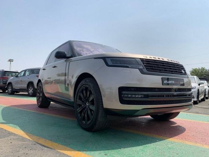 New Land Rover Range Rover P530 MHEV V (L460), 4.4 l, 2022 in Dubai by Atlantis Motors FZE, Golden color. GCC Specs | AUTO.AE | Listing #266405