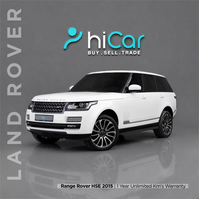 Used Land Rover Range Rover P510 IV (L405), 5.0 l, 2015 in UAE, Dubai by Hi Car Approved Pre-Owned Cars Showroom, White color.  | AUTO.AE | Listing #278740
