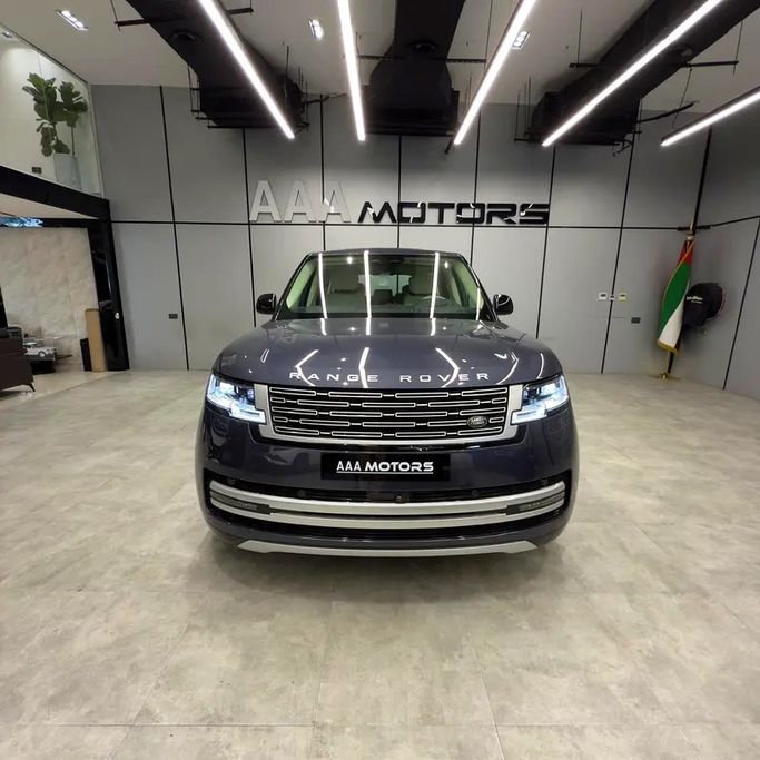 Used ⁦Land Rover Range Rover P530 MHEV V (L460), 4.4 l, 2024⁩ in UAE, Dubai by AAA Motors, Navy Blue color. GCC Specs | AUTO.AE | Listing #282189