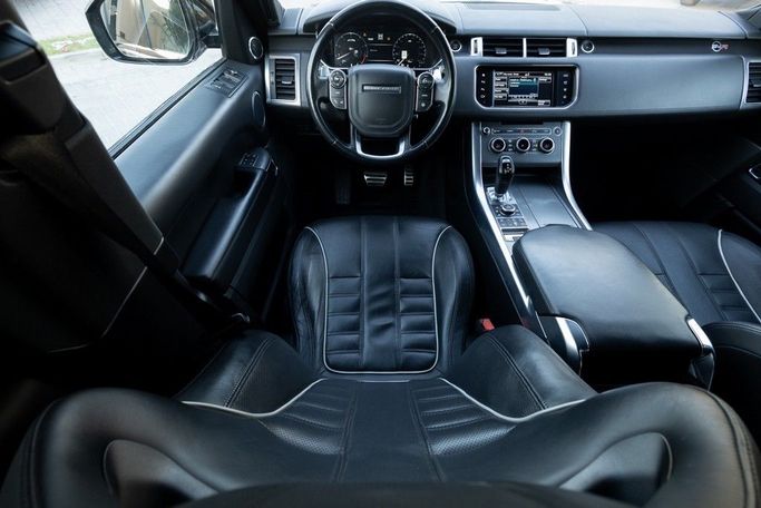 Used Land Rover Range Rover Sport SVR II Facelift, 5.0 l, 2017 in Dubai by Linda Cars, Black color. Canadian Specs | AUTO.AE