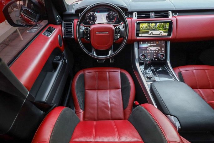 Подержанный Land Rover Range Rover Sport P525 II Рестайлинг, 5.0 л, 2019 в Дубае от Linda Cars Черный цвет. GCC | AUTO.AE