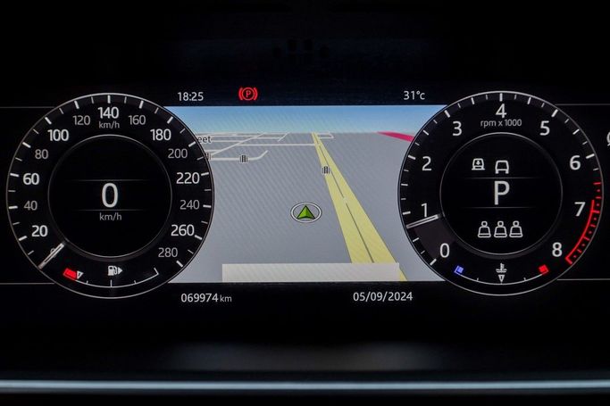 Подержанный Land Rover Range Rover Sport P525 II Рестайлинг, 5.0 л, 2019 в Дубае от Linda Cars Черный цвет. GCC | AUTO.AE