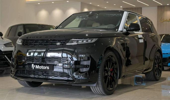 New Land Rover Range Rover Sport P530 III, 4.4 l, 2025 in Dubai by F7 Motors, Black color. European Specs | AUTO.AE