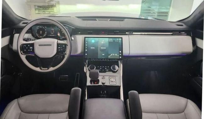 Used Land Rover Range Rover Sport P530 III, 4.4 l, 2023 in Dubai by Gulf Motors, Blue color. GCC Specs | AUTO.AE