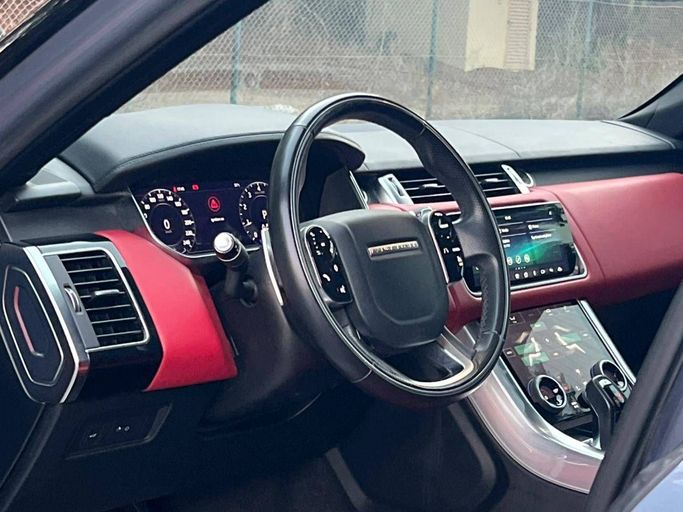 New Land Rover Range Rover Sport P380 II Facelift, 3.0 l, 2019 in Dubai by Prestige motors, Light Blue color. GCC Specs | AUTO.AE