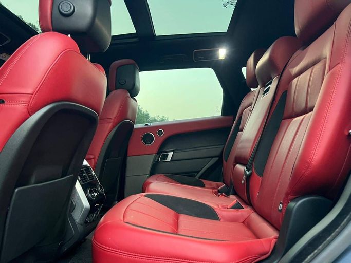 New Land Rover Range Rover Sport P380 II Facelift, 3.0 l, 2019 in Dubai by Prestige motors, Light Blue color. GCC Specs | AUTO.AE