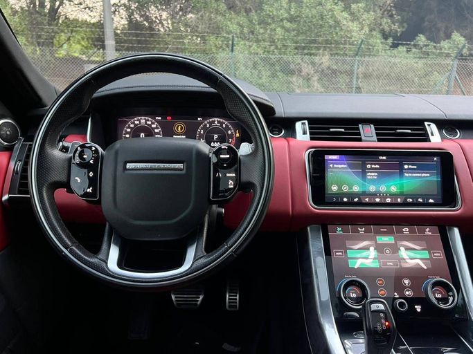 New Land Rover Range Rover Sport P380 II Facelift, 3.0 l, 2019 in Dubai by Perstige Motos (SHJ), Light Blue color. GCC Specs | AUTO.AE