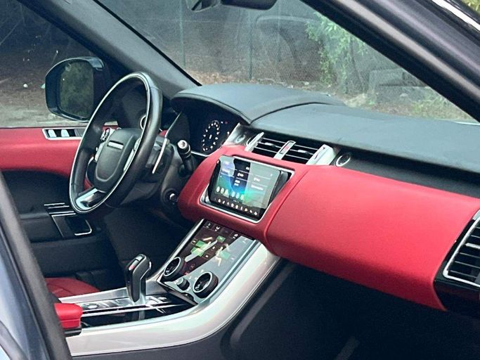 New Land Rover Range Rover Sport P380 II Facelift, 3.0 l, 2019 in Dubai by Perstige Motos (SHJ), Light Blue color. GCC Specs | AUTO.AE