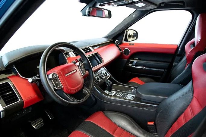 Used Land Rover Range Rover Sport P380 II, 3.0 l, 2015 in Dubai by Exotic Cars, Blue color. GCC Specs | AUTO.AE