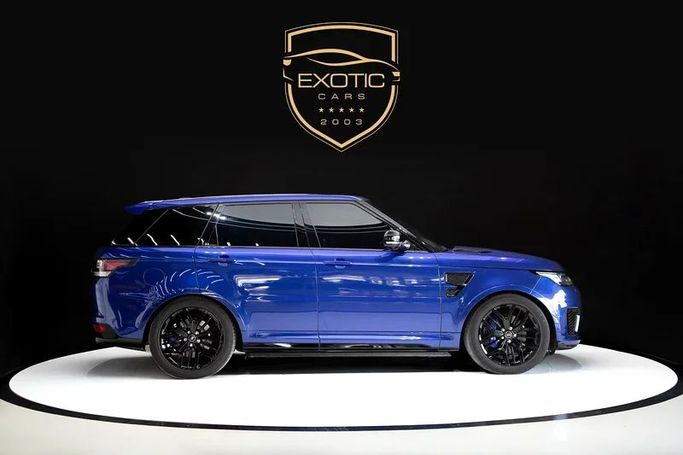Used Land Rover Range Rover Sport P380 II, 3.0 l, 2015 in Dubai by Exotic Cars, Blue color. GCC Specs | AUTO.AE