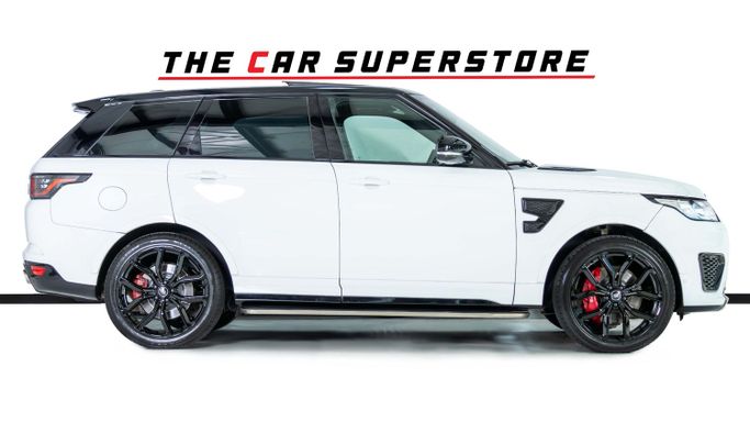 Подержанный Land Rover Range Rover Sport P510e II, 5.0 л, 2014 в Дубае от The Car Superstore Белый цвет. GCC | AUTO.AE
