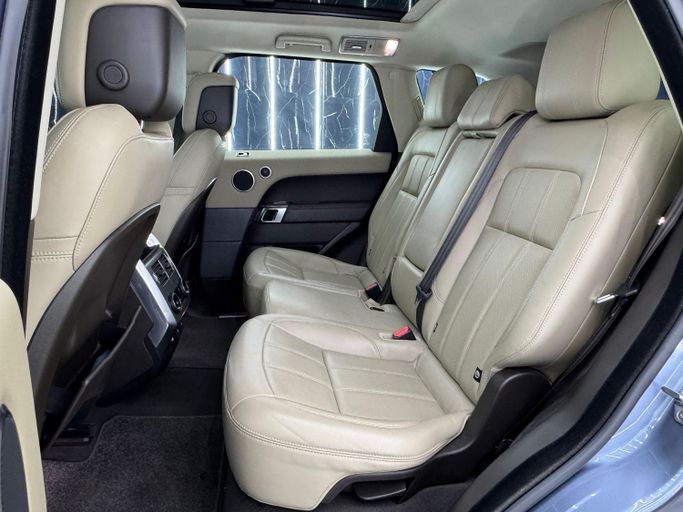 Used Land Rover Range Rover Sport P340 II Facelift, 3.0 l, 2019 in Dubai by Zeus Motors, Navy Blue color. GCC Specs | AUTO.AE