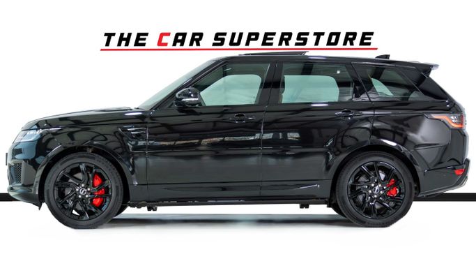 Подержанный Land Rover Range Rover Sport P400 MHEV II Рестайлинг, 3.0 л, 2018 в Дубае от The Car Superstore Черный цвет. GCC | AUTO.AE