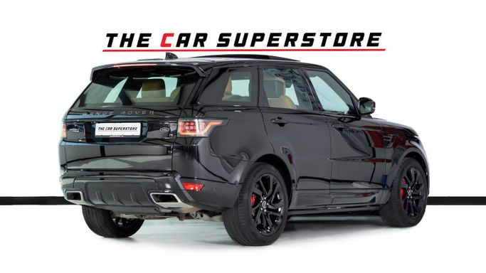 Подержанный Land Rover Range Rover Sport P400 MHEV II Рестайлинг, 3.0 л, 2018 в Дубае от The Car Superstore Черный цвет. GCC | AUTO.AE
