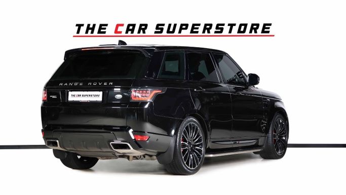 Подержанный Land Rover Range Rover Sport P380 II Рестайлинг, 3.0 л, 2019 в Дубае от The Car Superstore Черный цвет. GCC | AUTO.AE