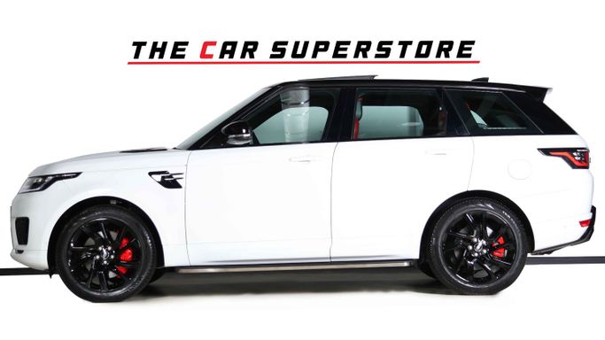 Подержанный Land Rover Range Rover Sport P360 MHEV II Рестайлинг, 3.0 л, 2019 в Дубае от The Car Superstore Белый цвет. GCC | AUTO.AE