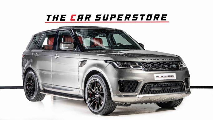 Подержанный Land Rover Range Rover Sport P400 MHEV II Рестайлинг, 3.0 л, 2019 в Дубае от The Car Superstore Серебристый цвет. GCC | AUTO.AE