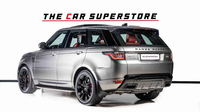 Подержанный Land Rover Range Rover Sport P400 MHEV II Рестайлинг, 3.0 л, 2019 в Дубае от The Car Superstore Серебристый цвет. GCC | AUTO.AE