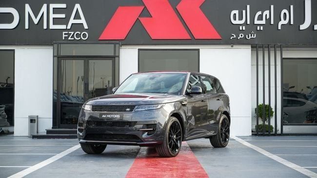 Новый Land Rover Range Rover Sport P400 MHEV III, 3.0 л, 2025 в Дубае от AK Motors MEA Серый цвет. GCC | AUTO.AE