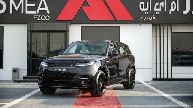 Новый Land Rover Range Rover Sport P400 MHEV III, 3.0 л, 2025 в Дубае от AK Motors MEA Черный цвет. GCC | AUTO.AE