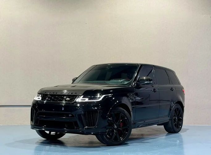 Подержанный Land Rover Range Rover Sport SVR II Рестайлинг, 5.0 л, 2019 в Дубае от Adam Luxury Auction Черный цвет. GCC | AUTO.AE