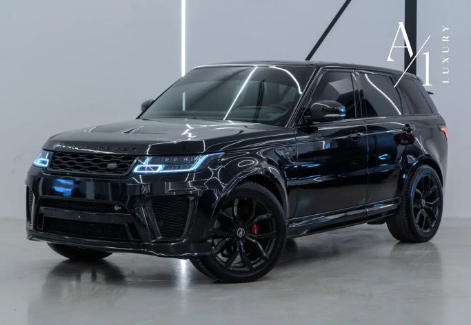 مستعملة Land Rover Range Rover Sport SVR II (L494) Facelift, 5.0 l, 2019 في في دبي من A1 Luxury Motors، اللون أسود. مواصفات الخليج | AUTO.AE | إعلان #255522