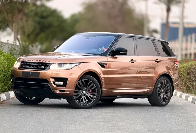 Подержанный ⁦Land Rover Range Rover Sport P340 II (L494), 3.0 л, 2016⁩ в ОАЭ, Дубай от Global Network Motors  Коричневый цвет. GCC | AUTO.AE | Объявление #294040
