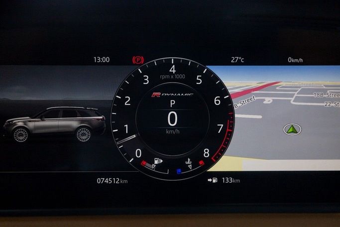 Used Land Rover Range Rover Velar P380 I, 3.0 l, 2018 in Dubai by Linda Cars, White color. GCC Specs | AUTO.AE